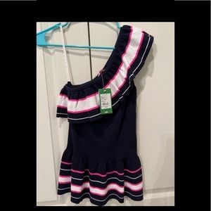 XS true navy mandarins sweater tank